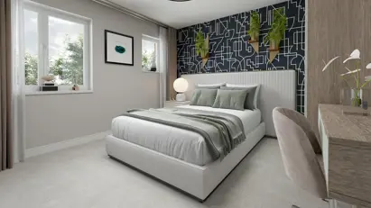 Sherwood Development Master Bedroom