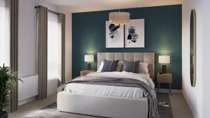 Meadowside Stonestratford Master Bedroom