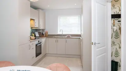 Wide Photo Of Kitchen